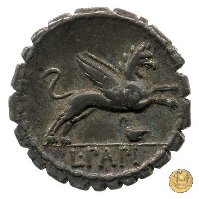 384/1 - denario L. Papius 79 BC (Roma)