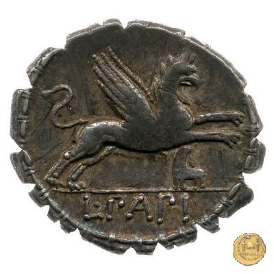 384/1 - denario L. Papius 79 BC (Roma)