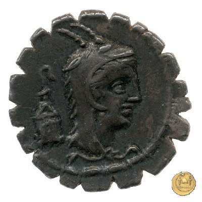 384/1 - denario L. Papius 79 BC (Roma)