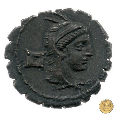 384/1 - denario L. Papius 79 BC (Roma)