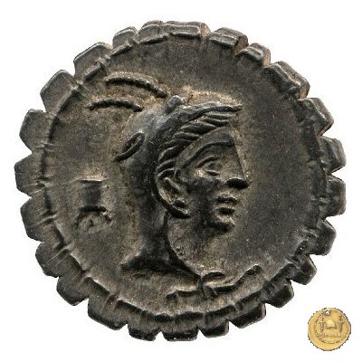 384/1 - denario L. Papius 79 BC (Roma)