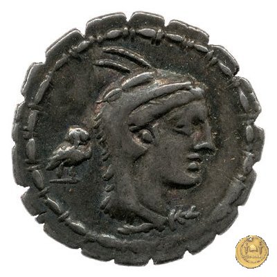 384/1 - denario L. Papius 79 BC (Roma)