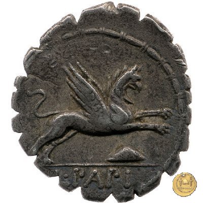 384/1 - denario L. Papius 79 BC (Roma)