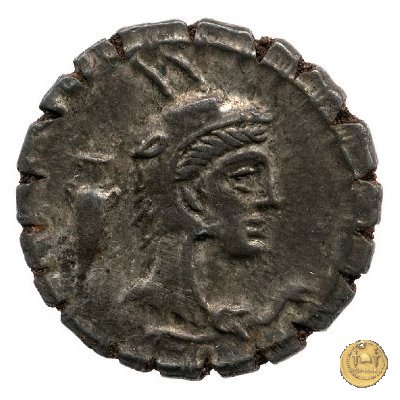 384/1 - denario L. Papius 79 BC (Roma)