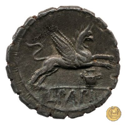 384/1 - denario L. Papius 79 BC (Roma)