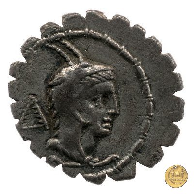 384/1 - denario L. Papius 79 BC (Roma)