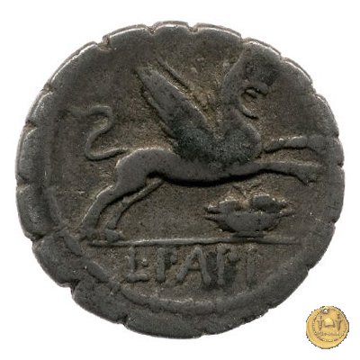 384/1 - denario L. Papius 79 BC (Roma)