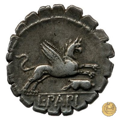 384/1 - denario L. Papius 79 BC (Roma)