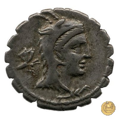 384/1 - denario L. Papius 79 BC (Roma)