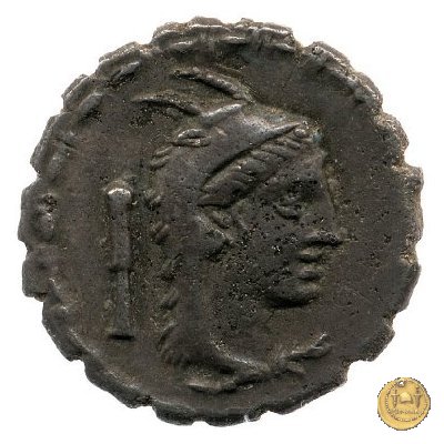 384/1 - denario L. Papius 79 BC (Roma)