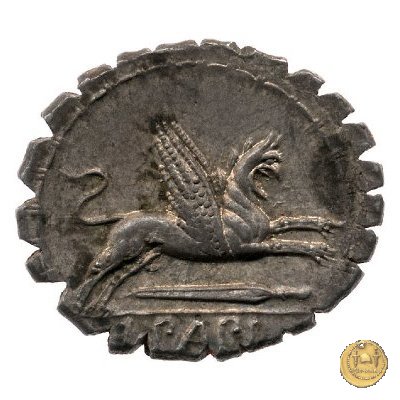 384/1 - denario L. Papius 79 BC (Roma)