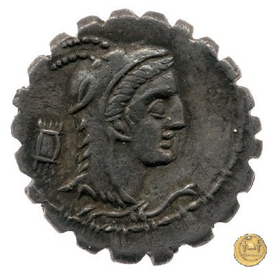 384/1 - denario L. Papius 79 BC (Roma)