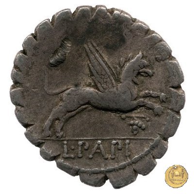 384/1 - denario L. Papius 79 BC (Roma)