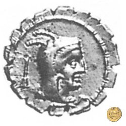 384/1 - denario L. Papius 79 BC (Roma)