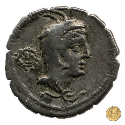 384/1 - denario L. Papius 79 BC (Roma)