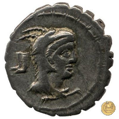 384/1 - denario L. Papius 79 BC (Roma)