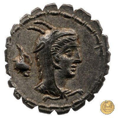 384/1 - denario L. Papius 79 BC (Roma)