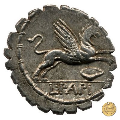 384/1 - denario L. Papius 79 BC (Roma)