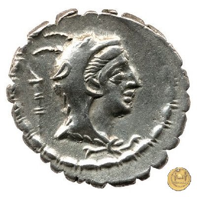 384/1 - denario L. Papius 79 BC (Roma)