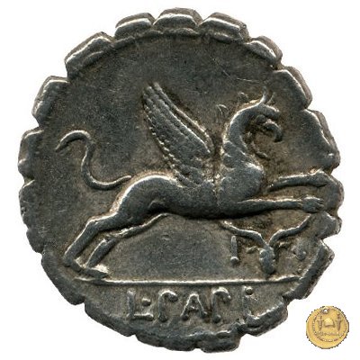 384/1 - denario L. Papius 79 BC (Roma)