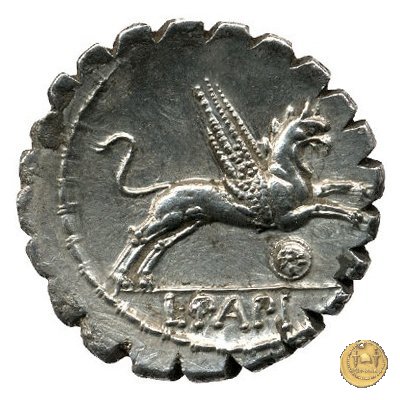 384/1 - denario L. Papius 79 BC (Roma)