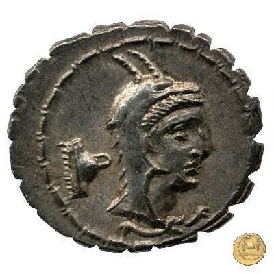 384/1 - denario L. Papius 79 BC (Roma)