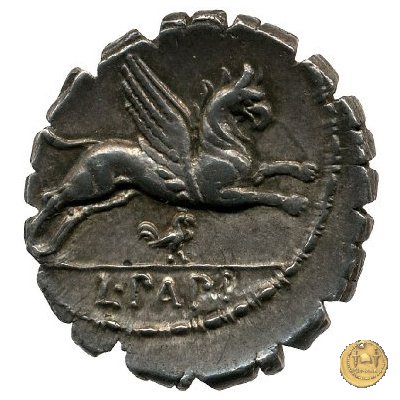 384/1 - denario L. Papius 79 BC (Roma)