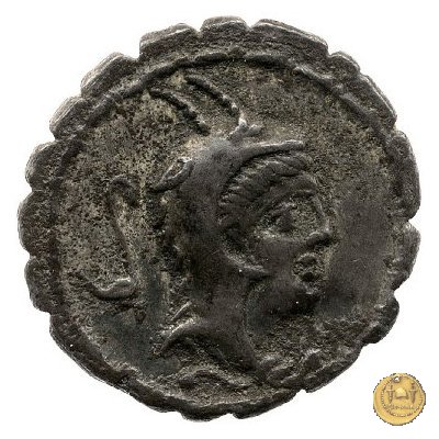 384/1 - denario L. Papius 79 BC (Roma)