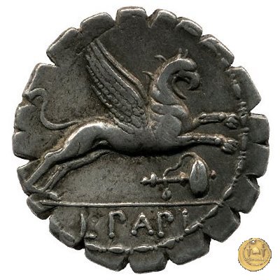 384/1 - denario L. Papius 79 BC (Roma)