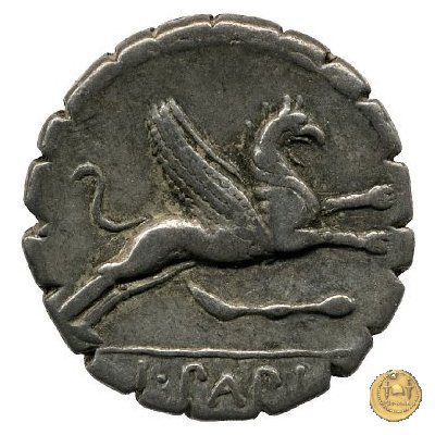 384/1 - denario L. Papius 79 BC (Roma)