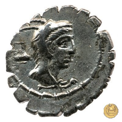 384/1 - denario L. Papius 79 BC (Roma)