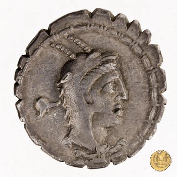 384/1 - denario L. Papius 79 BC (Roma)