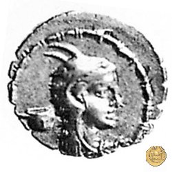 384/1 - denario L. Papius 79 BC (Roma)