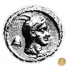 384/1 - denario L. Papius 79 BC (Roma)