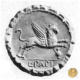 384/1 - denario L. Papius 79 BC (Roma)