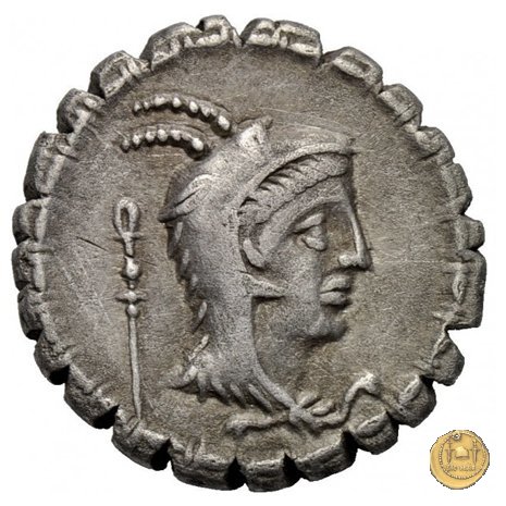 384/1 - denario L. Papius 79 a.C. (Roma)