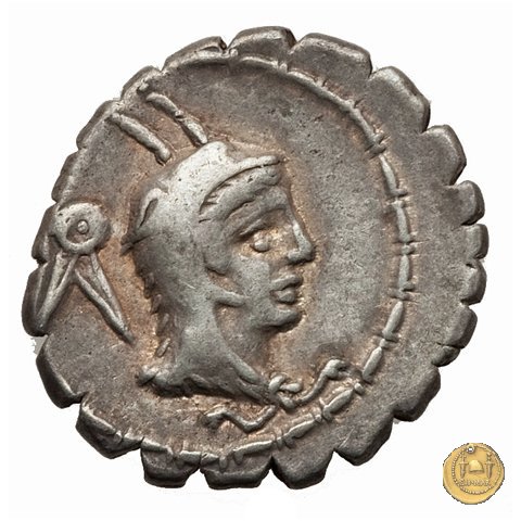 384/1 - denario L. Papius 79 a.C. (Roma)