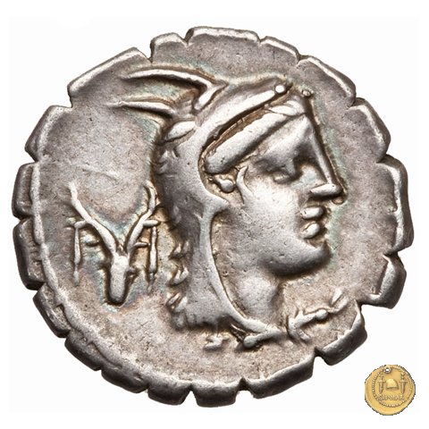 384/1 - denario L. Papius 79 BC (Roma)