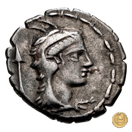 384/1 - denario L. Papius 79 a.C. (Roma)