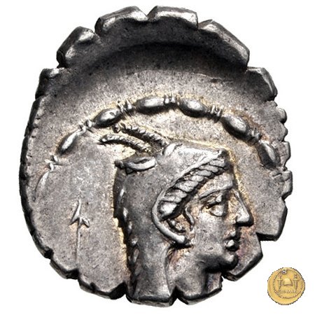 384/1 - denario L. Papius 79 BC (Roma)
