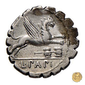 384/1 - denario L. Papius 79 BC (Roma)