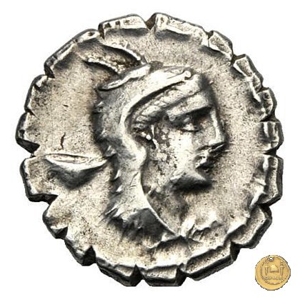 384/1 - denario L. Papius 79 BC (Roma)