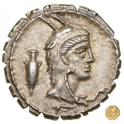 384/1 - denario L. Papius 79 BC (Roma)