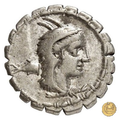 384/1 - denario L. Papius 79 BC (Roma)