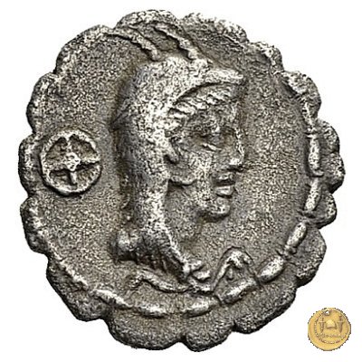 384/1 - denario L. Papius 79 BC (Roma)