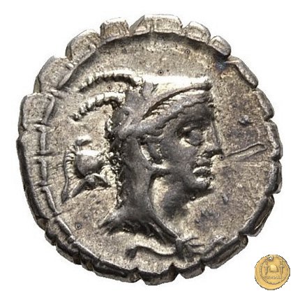 384/1 - denario L. Papius 79 BC (Roma)