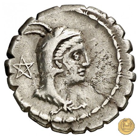 384/1 - denario L. Papius 79 BC (Roma)