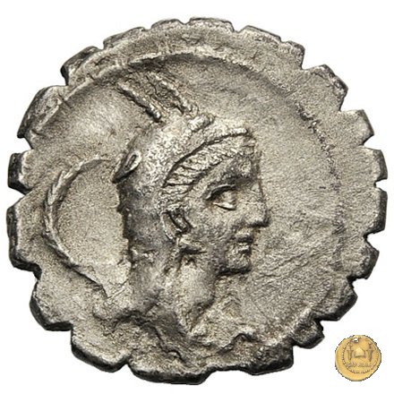 384/1 - denario L. Papius 79 BC (Roma)