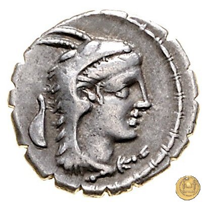 384/1 - denario L. Papius 79 BC (Roma)