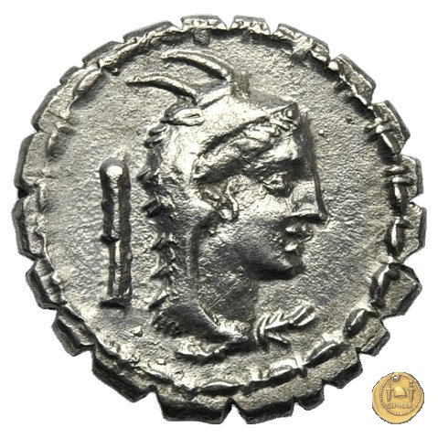 384/1 - denario L. Papius 79 BC (Roma)